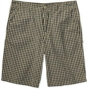 Faded Glory - Men's Plaid Flat-Front Shorts