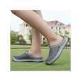 thumbnail image 6 of Gomelly Women Men Slides Slip On Clogs Backless Sandals Breathable Slippers Indoor House Gray 8 Women, 6 of 9