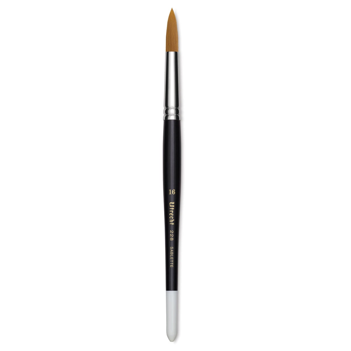 Utrecht Synthetic Sablette Round - Size 16, Short Handle