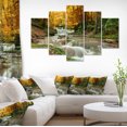 thumbnail image 1 of Design Art - Forest Waterfall with Yellow Trees, 1 of 3