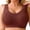 Brick Red, variant on Alun Jelly Seamless Smooth Sport Bras for Women No Underwire Scalloped Push up Full Coverage Plunge Bralettes Stretch Wide Strap Comfort Wireless Tshirt Bra Brick Red XXXXL