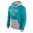thumbnail image 2 of Men's Darius Rucker Collection by Fanatics Aqua Miami Dolphins Coaches Hoodie, 2 of 5