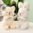 thumbnail image 4 of Plush Doll Full Filling Soft Comfortable Touch Cartoon Rabbit Doll Stuffed Toy Home Decor, 4 of 10