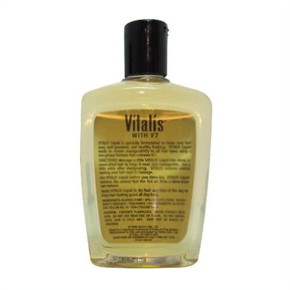 Vitalis Hair Tonic 7 Ounce With V7 (207ml) (3 Pack)