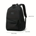 thumbnail image 4 of One 14-Inch Large Capacity Trendy Student Backpack for Junior High School Students - Durable, Water-Resistant, Multiple Compartments, Padded Shoulder Straps, Fashionable Design - Perfect for School, T, 4 of 5
