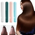 thumbnail image 2 of HLONK Mini Curling Iron Portable Rechargeable USB Dual-use Hair Curler Straightener for Smooth Safe Styling, 2 of 8