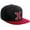 Black Red, White Red, variant on Classic Snapback Hat Custom A to Z Initial Varsity Letters, White Red Hat White Red Letter H