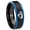 Black And Blue Step Edge, variant on House of Van Beveled Edge Rose Gold Tungsten Engraved Ring 10MM
