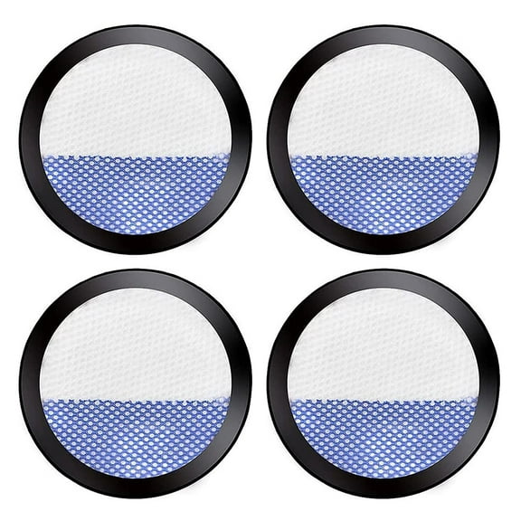 4 Pack Washable Replacement Filter Compatible with Eureka RapidClean Pro Cordless Stick NEC180 NEC280TL NEC380 NEC480 NEC185 NEC186 NEC190 Vacuum Cleaner