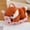 Fox, variant on Sleeping Animal in Pet Bed Doll Toy, Simulation Plush Cat Dog Animal Toy with Pet Bed Decor, Cute Plushies Funny Toy, Plushy Stuffed Animals Decorative, for Offices Desktop