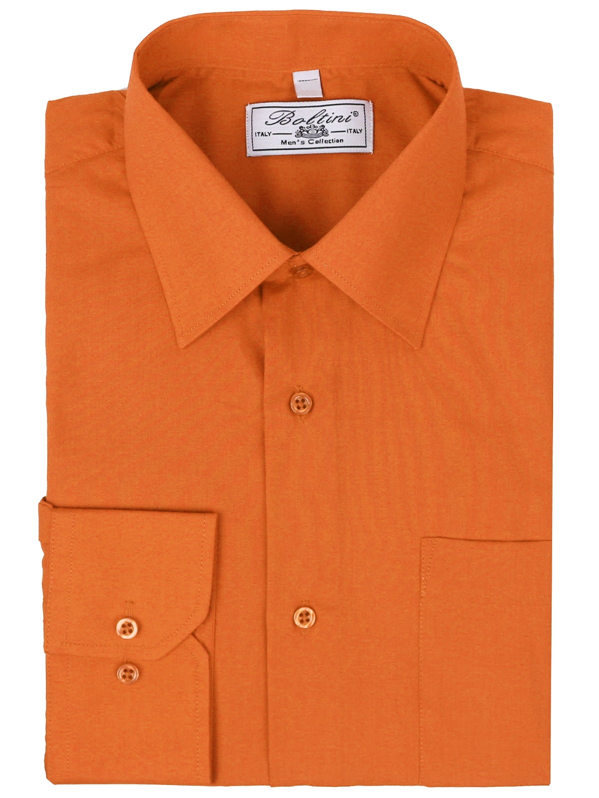 Mens Orange Dress Shirt Long Sleeve Dresses Images 2022