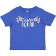 thumbnail image 3 of Inktastic Sister Squad with Pink Flowers Boys or Girls Toddler T-Shirt, 3 of 5