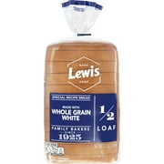 Lewis Bake Shop Whole Grain White Half Loaf Bread, 1/2 Loaf, 12 oz