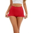 thumbnail image 5 of INSPIRE CHIC Women's High-Waisted Underwear Briefs Tummy Control Butt Lifter Control Panties XXL Red, 5 of 6