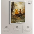 thumbnail image 2 of Classic Winnie the Pooh Canvas Classic Book Art by Art Remedy, White Frame, 30 x 45, 2 of 7