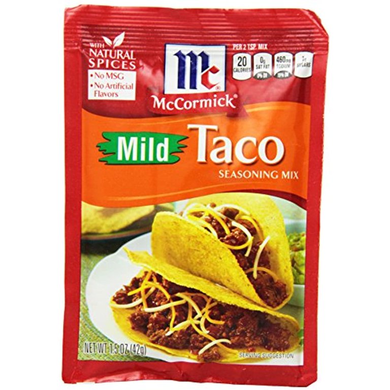 Mccormick Less Sodium Taco Seasoning, 12 pk / 1 oz - Fred Meyer