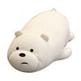 thumbnail image 3 of kawaii The Bare Bears Plush Polar Bear Toys Stuffed Doll Panda Peluche Room Decor Bedside Cushion Lovely Animal Kids Gifts, 3 of 5