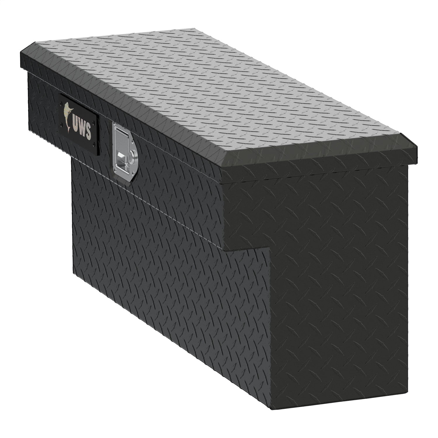 UWS UTVSM33MB UTV Side Tool Box; 33 in.; Single Lid; Secure Lock Handles; w/Mounting Hardware