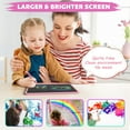 thumbnail image 3 of XUEYU LCD Writing Tablet for Kids, 12 Inch Toddler Toys Doodle Board Drawing Pad, Reusable Educational and Learning Drawing Tablet Toys Christmas Birthday Gift for Boys Girls 3 - 9 Years Old, 3 of 7