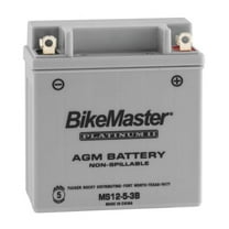 BikeMaster AGM Platinum II Battery MS12-5-3B For Yamaha SRX600 1986