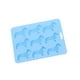 thumbnail image 1 of Molde de silicona para cubitos de hielo con forma de perro, color azul cielo, 1 of 6