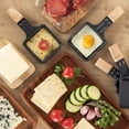 thumbnail image 4 of Visland Mini Grill Pan for Raclettes Non-Stick Coated Grill Plate Square Triangle Shape Cheese Melting Accessories, 4 of 7
