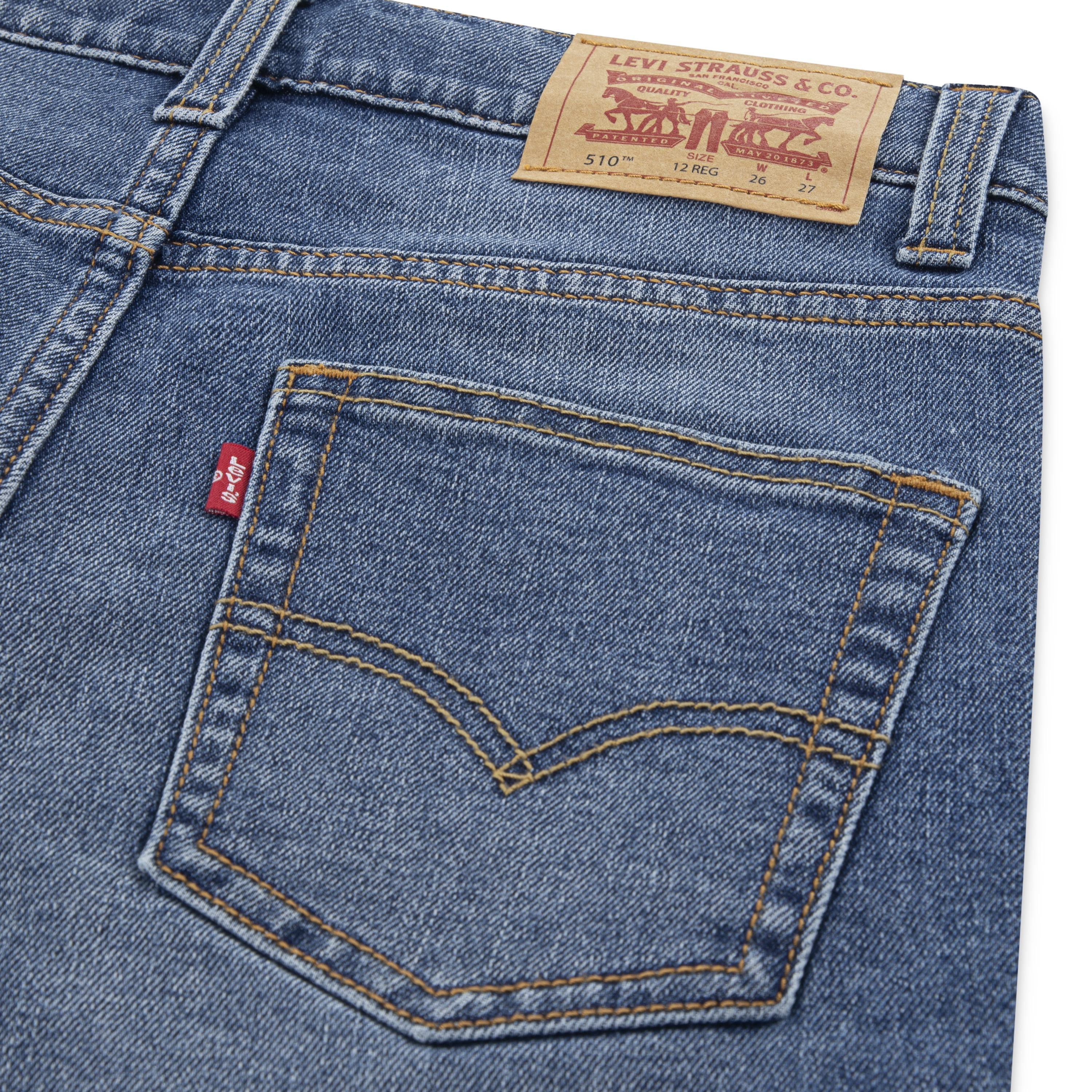 Levi's Boy's 510 Skinny Fit Denim Shorts, Sizes 4-20