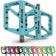 thumbnail image 1 of Pedales planos para MTB BUCKLOS, 29 x 29 x 4 cm, antideslizantes, color azul, 1 of 6