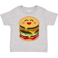 thumbnail image 3 of Inktastic Hamburger Kawaii Boys or Girls Toddler T-Shirt, 3 of 5