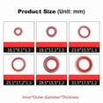thumbnail image 2 of 120pcs A/C Gasket Assortment,AC Compressor Seals Automotive Air Conditioning Compressor Port Seal Washer Kit, 2 of 5