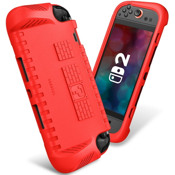 FINTIE Case Compatible with Nintendo Switch 2 (2025) with Game Card Slots, Shockproof Lightweight Protective Cover with Ergonomic Grip, Grip Ultralight Grip Case