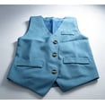 thumbnail image 7 of LIaqionyy Boys Formal Suit 4 Piece Set Toddler for Wedding Suits Kids Vest Shirt Pants School Uniform Clothes, 7 of 7