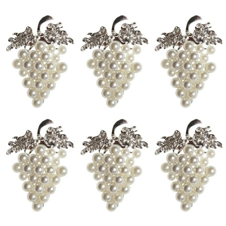 

SUNRI Centerpiece Decor Napkin Ring Holder Napkin Ring Pack for Family Holiday Dinners