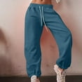AherBiu Sweatpants for Women Baggy Loose Fitted Cinch Bottom Jogging