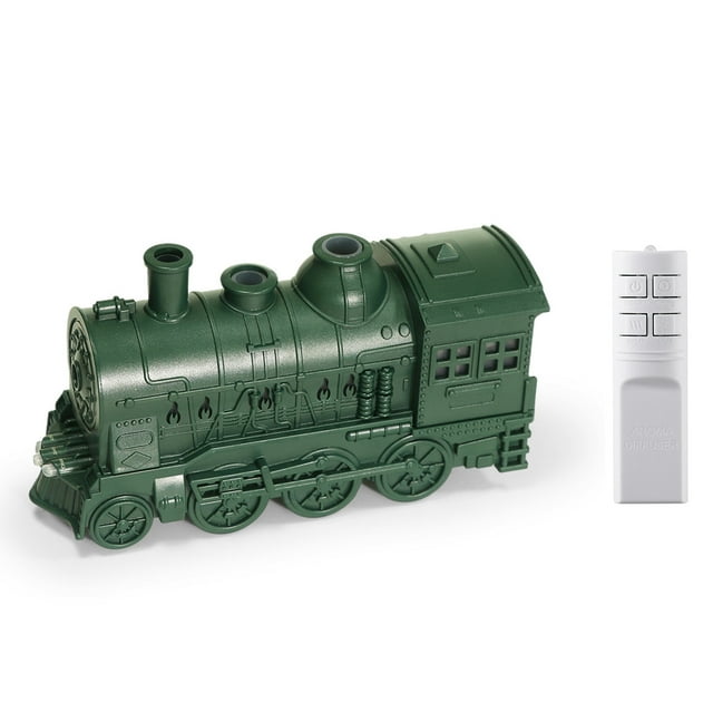 Humidificador Niebla Fría Difusor Aceite Esencial 300ML Tren Vintage () Verde