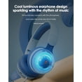 thumbnail image 3 of Auriculares inalámbricos Xmenha Kids con micrófono Bluetooth 5.1, 3 of 7