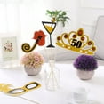 thumbnail image 3 of 50th Birthday Party Photo Booth Props, 21pcs Handheld Fifty Party Decoration, 50th Birthday Vase Filler, Selfie Props, 50th Birthday Photo Backdrop Prop, 3 of 6
