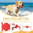 thumbnail image 4 of Uxcell Dog Collar Tag, Dog Tracker Holder Silicone Tag Protective Case Waterproof Cat Collar Holder, (Orange), Intended for Pet Puppies Kittens Tracking Accessories, 4 of 6