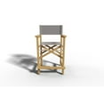 thumbnail image 2 of Directeur Teak Outdoor Counter Height Armchair in Taupe, 2 of 5