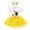White, variant on Baby Girls One 1st Birthday Outfit Bee Sunflower Romper Tulle Tutu Skirt Sequin Bow Party Clothes Set