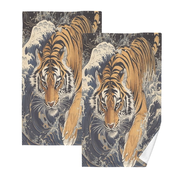 BZSMCE Face Towel Hand Towel Bath Towel Cotton Bath Towel Sets Hand Bath Towels Fashion Strength Of The Seas Pattern