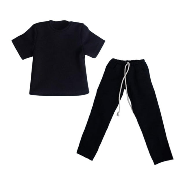 Figura masculina a escala 1/6, ropa para muñecas, accesorios de cosplay, uniforme y disfraz. Pantalones de camisetas