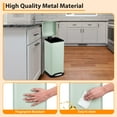 thumbnail image 6 of Babevy 30L Kitchen Garbage Cans Trash Can, with Soft-Close Lid,Removable Inner Bucket, Foot Pedal, for Home Office Bathroom, 6 of 7