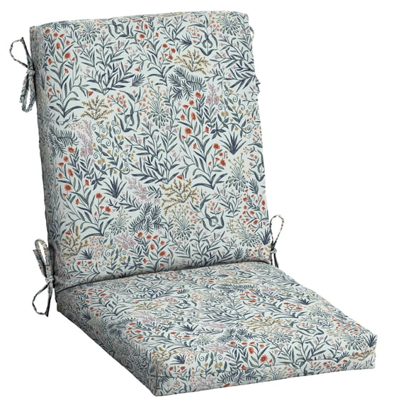 ARDEN Outdoor Dining Chair Cushion 20 x 20, Pistachio Botanical