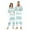 Cyan Christmas Pattern, variant on 1 Piece Adult Onesie Pajamas Cozy & Loose-Fit Sleepsuit Loungewear with Pockets Christmas Icon Set X-Small