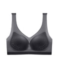 thumbnail image 2 of Ropa interior de seda de hielo ultrafina para mujer, sin costuras, de talla grande, transpirable, hermoso sujetador en la espalda, sin aros de acero, sujetador de una pieza, 2 of 5