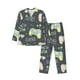 thumbnail image 1 of Balery Gamers Pijama para Hombre de Dos Piezas con Manga Larga, Conjunto de Dormir y Descanso Suave con Bolsillos-Medium, 1 of 7