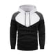 thumbnail image 1 of WILLBEST Sudaderas De Hombre para Hombre, Sudadera con Capucha y Cordón con Bloques De Color, Informal, De Negocios, A La Moda, Holgada y Cómoda XGrande, 1 of 3