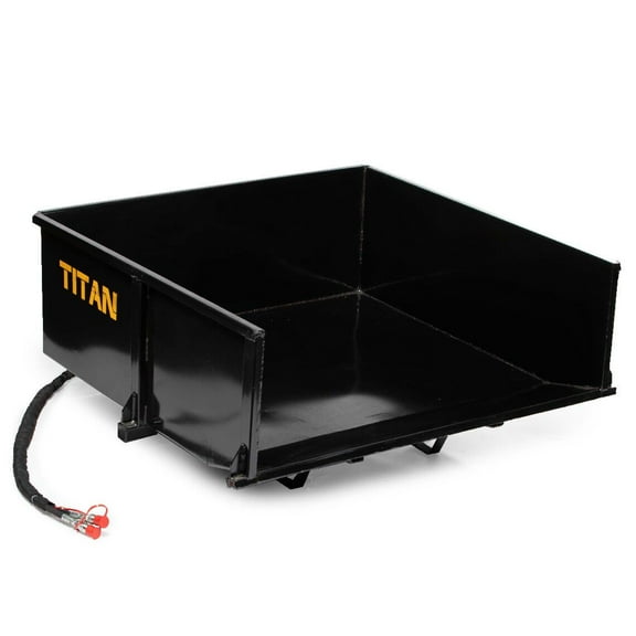 Titan Attachments Hydraulic Dump Box Tractor Attachment