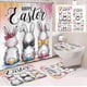 thumbnail image 1 of Accesorios de baño Serie temática de conejito de Pascua Cortina de ducha de poliéster impermeable y cortina de ducha Juego de 4 piezas Cortina divisoria de baño Juego de baño de poliéster, 1 of 6